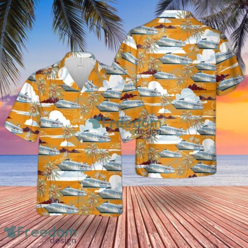 Silja Line Summer Hawaiian Shirt Product Photo 1