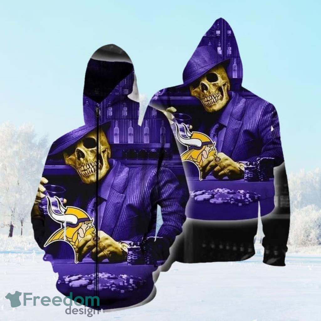 Skull Play Minnesota Vikings Card 3D Printed Zip Hoodie 3D All Over Print 3D 3D Graphic Printed Tshirt Hoodie Up To 5xl 3D Hoodie Sweater Tshirt image Skull Play Minnesota Vikings Card 3D Printed Zip Hoodie 3D All Over Print 3D 3D Graphic Printed Tshirt Hoodie Up To 5xl 3D Hoodie Sweater Tshirt Product Photo 1