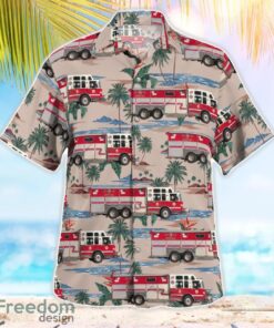 Smithtown Fire Department Smithtown, New York Aloha Hawaiian Shirt Beach Gift Shirt Product Photo 3