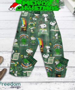 Snoopy Happy St. Patrick’s Day Sona Duit Fleece Pajamas Set Christmas For Family - Snoopy Happy St. Patrick’s Day Sona Duit Fleece Pajamas Set-4