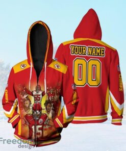 Snoopy Kansas City Chiefs Afc West Division Champions Division Super Bowl 2021 Personalized Zip Hoodie 3D All Over Print