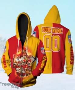Snoopy Kansas City Chiefs Helmet Afc West Division Champions Super Bowl 2021 Personalized Zip Hoodie 3D All Over Print