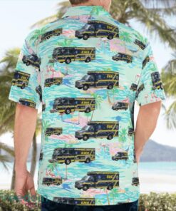 South Carolina, Berkeley County EMS Hawaiian Shirt Product Photo 2