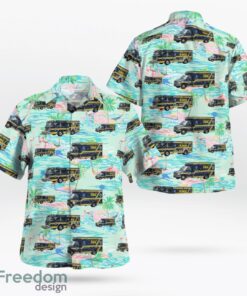 South Carolina, Berkeley County EMS Hawaiian Shirt Product Photo 1