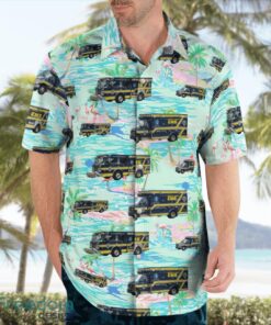 South Carolina, Berkeley County EMS Hawaiian Shirt Product Photo 4