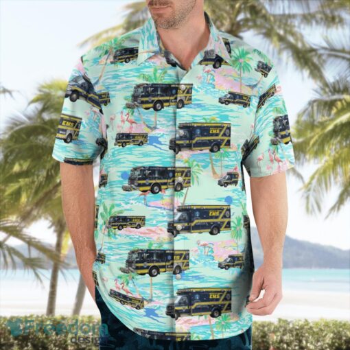 South Carolina, Berkeley County EMS Hawaiian Shirt Product Photo 4