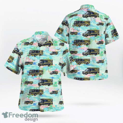 South Carolina, Berkeley County EMS Hawaiian Shirt Product Photo 1