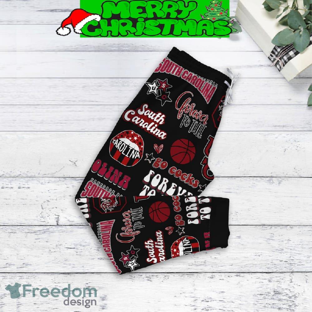 South Carolina Gamecocks Forever Girl Fleece Pajamas Set Gift Family image South Carolina Gamecocks Forever Girl Fleece Pajamas Set Gift Family - South Carolina Gamecocks Forever Girl Fleece Pajamas Set-2