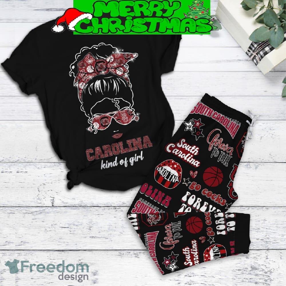South Carolina Gamecocks Forever Girl Fleece Pajamas Set Gift Family image South Carolina Gamecocks Forever Girl Fleece Pajamas Set Gift Family - South Carolina Gamecocks Forever Girl Fleece Pajamas Set-1