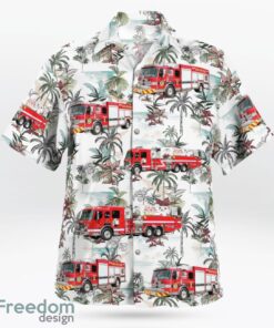 South Carolina Goose Creek Rural Fire Department Hawaiian Shirt Product Photo 2