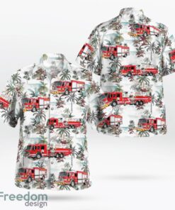 South Carolina Goose Creek Rural Fire Department Hawaiian Shirt