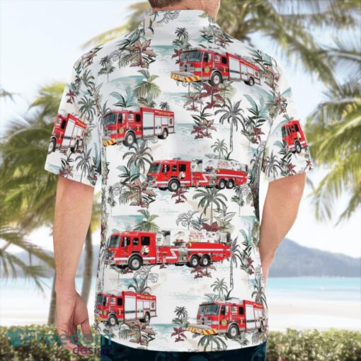 South Carolina Goose Creek Rural Fire Department Hawaiian Shirt Product Photo 4