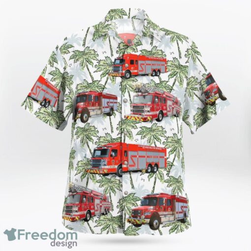 South Dakota Sioux Falls Fire and Rescue Hawaiian Shirt Product Photo 2