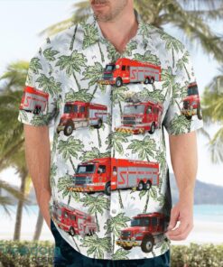 South Dakota Sioux Falls Fire and Rescue Hawaiian Shirt Product Photo 3