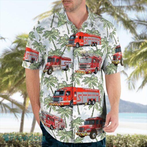 South Dakota Sioux Falls Fire and Rescue Hawaiian Shirt Product Photo 3