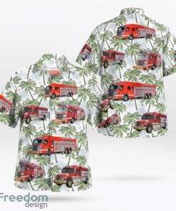 South Dakota Sioux Falls Fire and Rescue Hawaiian Shirt