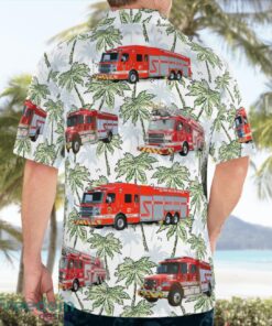 South Dakota Sioux Falls Fire and Rescue Hawaiian Shirt Product Photo 4