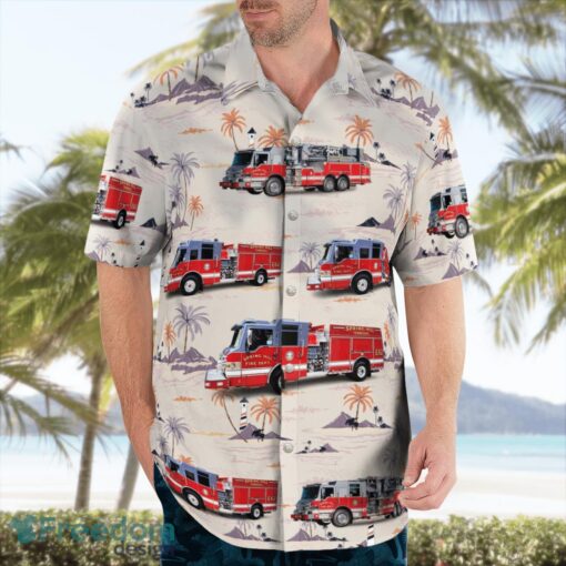 Spring Hill, Tennessee, Spring Hill Fire Department Hawaiian Shirt Product Photo 3