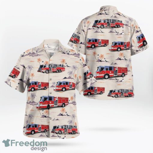 Spring Hill, Tennessee, Spring Hill Fire Department Hawaiian Shirt Product Photo 1