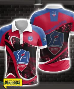 Stade Aurillacois Cantal Auvergne 3D Polo Shirt Special Gift For Fans Holiday Gift