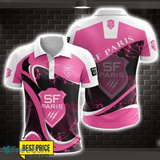 Stade Francais 3D Polo Shirt Special Gift For Fans Holiday Gift Product Photo 1