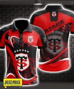 Stade Toulousain 3D Polo Shirt Special Gift For Fans Holiday Gift