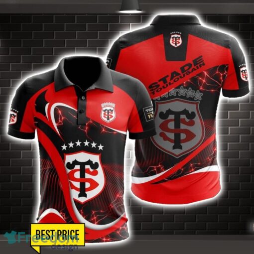 Stade Toulousain 3D Polo Shirt Special Gift For Fans Holiday Gift Product Photo 1