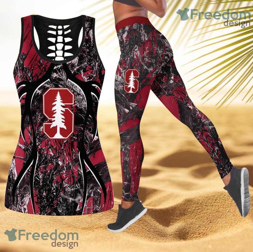 Stanford Cardinal NCAA Personalized Combo Hollow Tanktop And Leggings Gift For Women image Stanford Cardinal NCAA Personalized Combo Hollow Tanktop And Leggings Gift For Women Product Photo 1