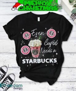 Starbucks Cupid Need Coffee Black Fleece Pajamas Set All Over Print Christmas Gift image Starbucks Cupid Need Coffee Black Fleece Pajamas Set All Over Print Christmas Gift - Starbucks Cupid Need Coffee Black Fleece Pajamas Set-3
