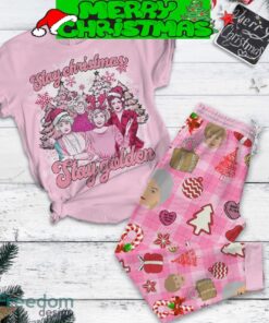 Stay Christmas Stay Golden Pajamas Set Gift Family