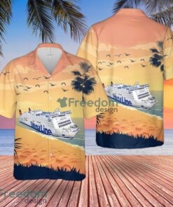 Stena Line MS Stena Scandinavica Summer Hawaiian Shirt Product Photo 1