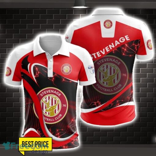 Stevenage Football Club 3D Polo Shirt Special Gift For Fans Holiday Gift Product Photo 1