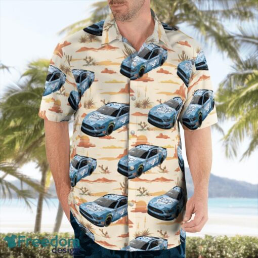 Stewart-Haas Racing No. 4 Ford Mustang Hawaiian Shirt Gift For Summer Vacation Product Photo 3