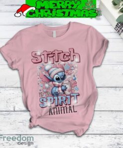 Stitch Spirit Animal Valentine Fleece Pajamas Set For Christmas - Stitch Spirit Animal Valentine Fleece Pajamas Set-2