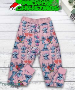 Stitch Spirit Animal Valentine Fleece Pajamas Set For Christmas image Stitch Spirit Animal Valentine Fleece Pajamas Set For Christmas - Stitch Spirit Animal Valentine Fleece Pajamas Set-3