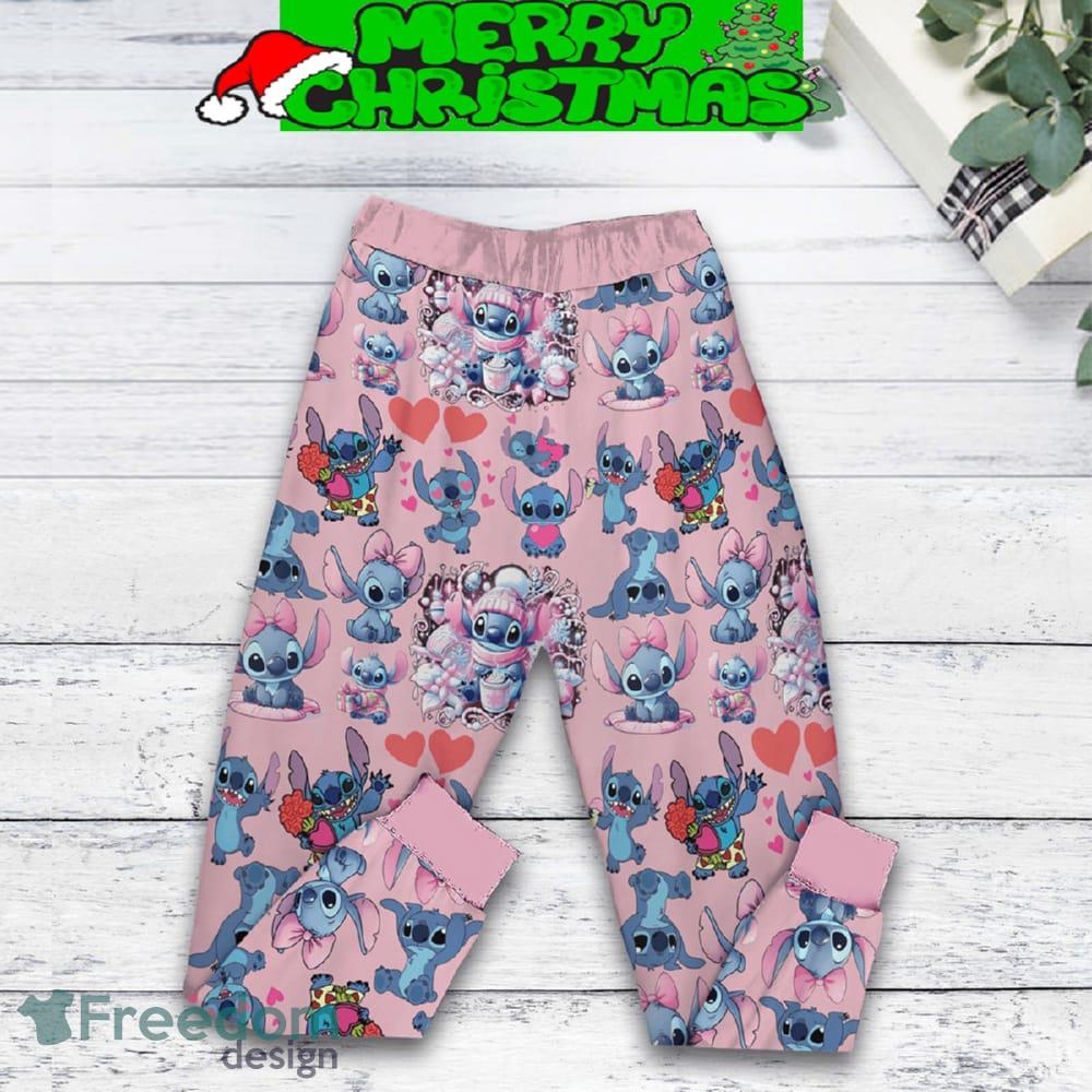 stitch-spirit-animal-valentine-fleece-pajamas-set-for-christmas-2.jpg Stitch Spirit Animal Valentine Fleece Pajamas Set For Christmas - Stitch Spirit Animal Valentine Fleece Pajamas Set-3