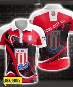 Stoke City F.C 3D Polo Shirt Special Gift For Fans Holiday Gift