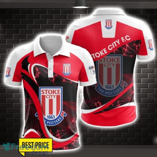 Stoke City F.C 3D Polo Shirt Special Gift For Fans Holiday Gift Product Photo 1