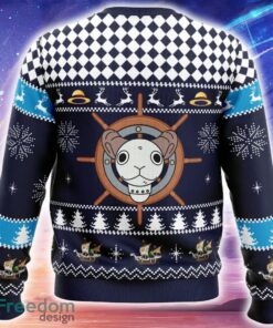 Straw Hat Pirates Ship Going Merry One Piece Knitted Christmas Sweater Trending Holidays For Men Women Fans - Straw Hat Pirates Ship Going Merry One Piece Ugly Christmas Sweater_2