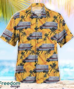 Suffern, New York, Ramapo Valley Ambulance Corps Hawaiian Shirt Gift For Summer Vacation Product Photo 2