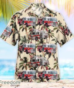 Suffolk County, New York, Bohemia Fire Department Aloha Hawaiian Shirt Beach Gift Shirt Product Photo 3