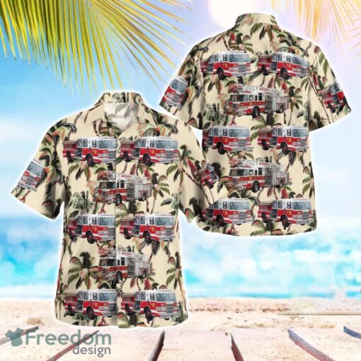 Suffolk County, New York, Bohemia Fire Department Aloha Hawaiian Shirt Beach Gift Shirt Product Photo 1