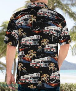 Sun City Fire Department Sun City, Arizona Aloha Hawaiian Shirt Beach Gift Shirt Product Photo 2