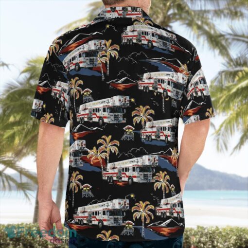 Sun City Fire Department Sun City, Arizona Aloha Hawaiian Shirt Beach Gift Shirt Product Photo 2