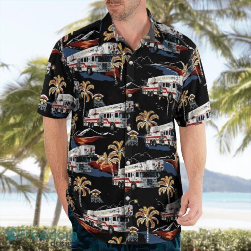 Sun City Fire Department Sun City, Arizona Aloha Hawaiian Shirt Beach Gift Shirt Product Photo 4