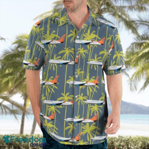 Sunwing Airlines Boeing 737-800 Aloha Hawaiian Shirt Beach Gift Shirt Product Photo 4