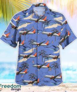 Sunwing Airlines Boeing 737 MAX 8 Aloha Hawaiian Shirt Beach Gift Shirt Product Photo 2