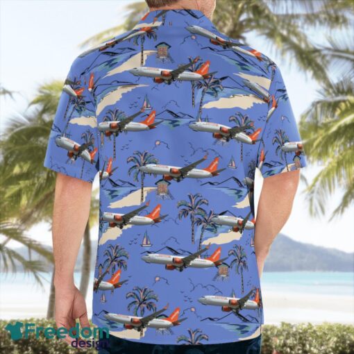 Sunwing Airlines Boeing 737 MAX 8 Aloha Hawaiian Shirt Beach Gift Shirt Product Photo 1