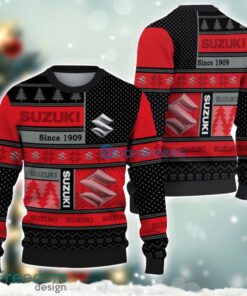 Suzuki Logo Ugly Christmas Sweater For Fans Men And Women Christmas Gift Ideas Product Photo 1