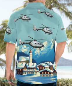 Swiss Air Force Eurocopter EC 635P2+ Hawaiian Shirt Product Photo 2